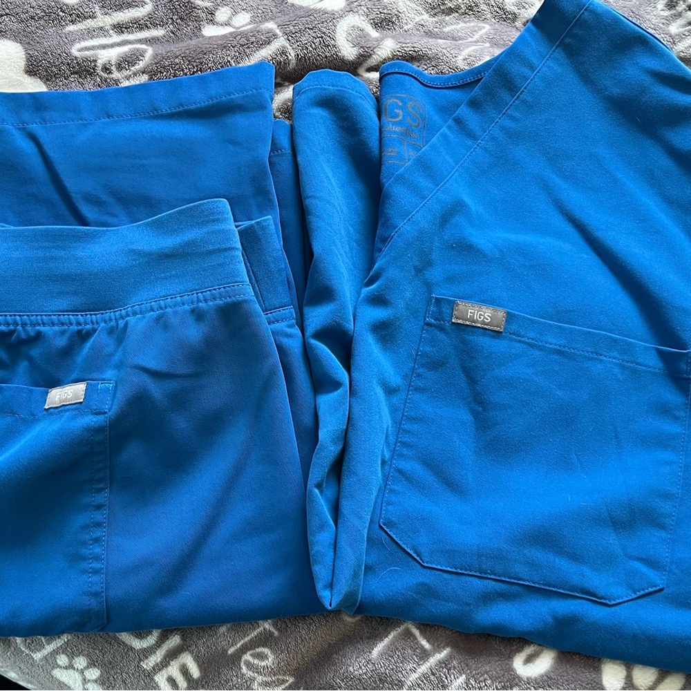 Figs Blue Scrubs